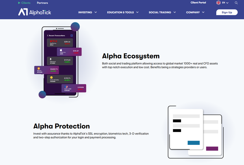 AlphaTick Platform