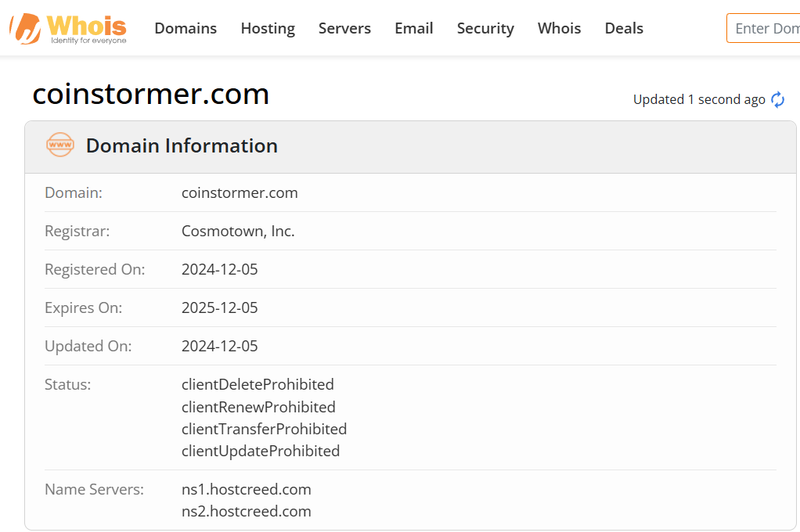 Coinstormer