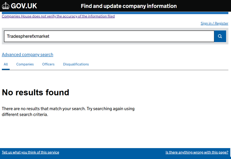 Companies House Query Result