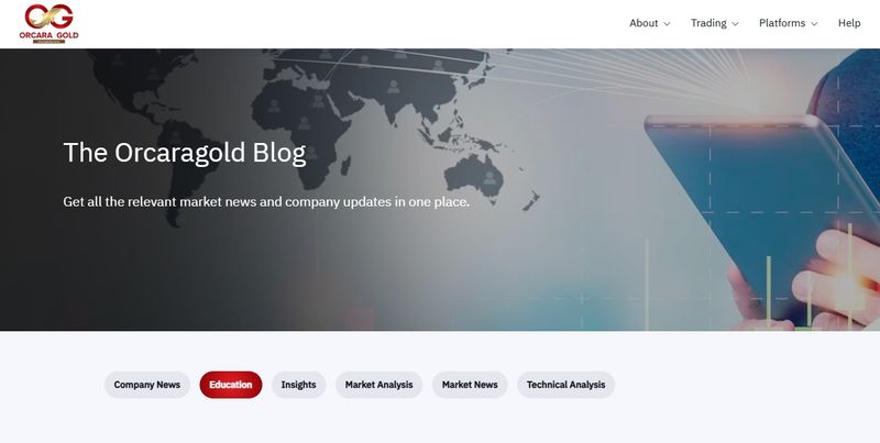 The Orcaragold Blog的页面