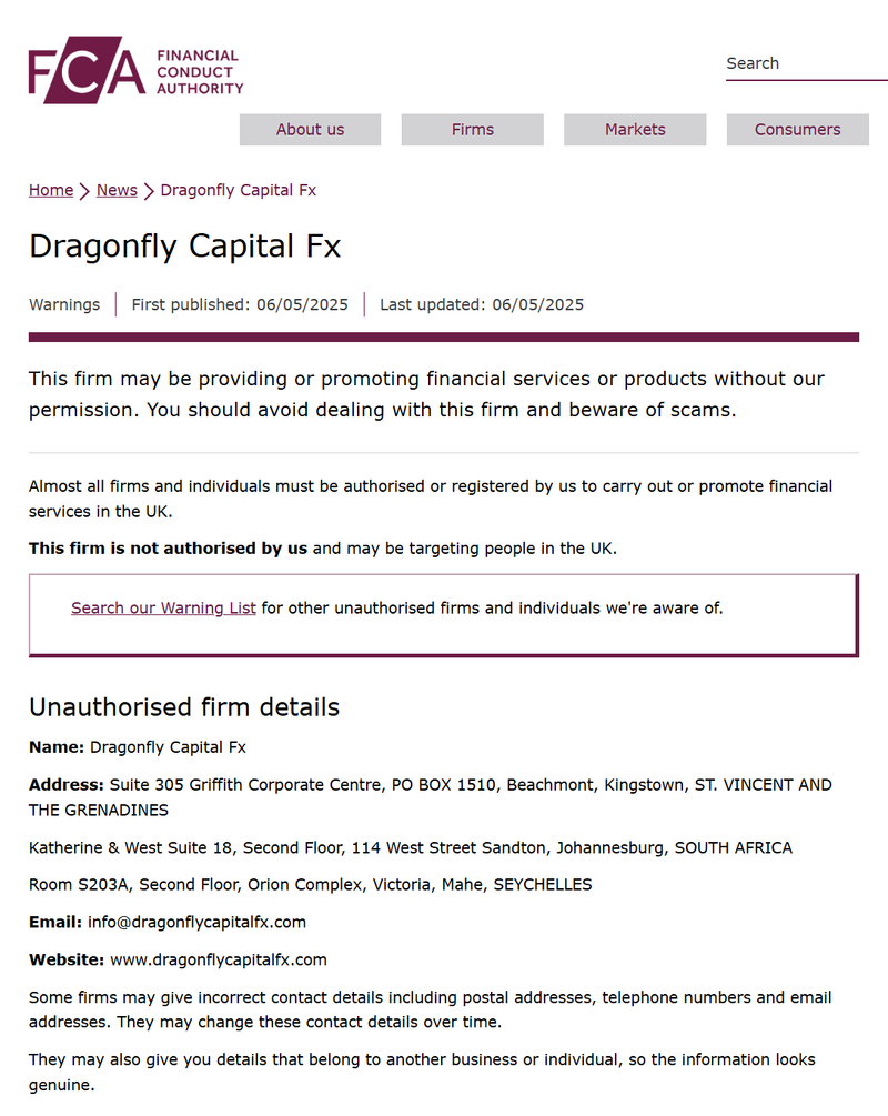 FCA Query Result