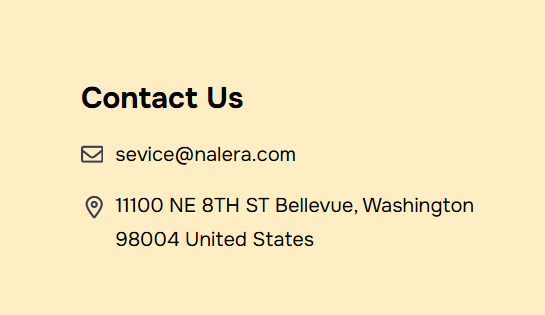 Contact Information and Company's Address