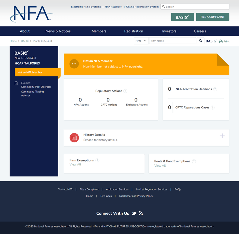 HCapitalForex
