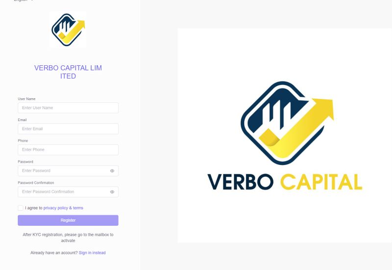 register of Verbo Capital
