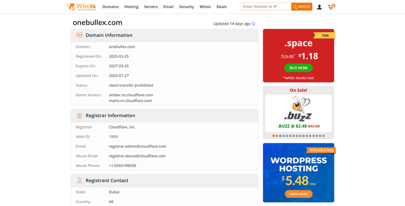 whois