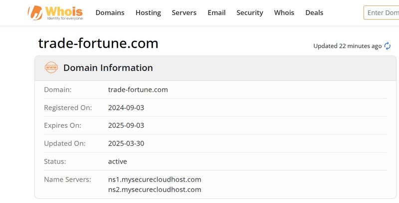Domain Registration Date