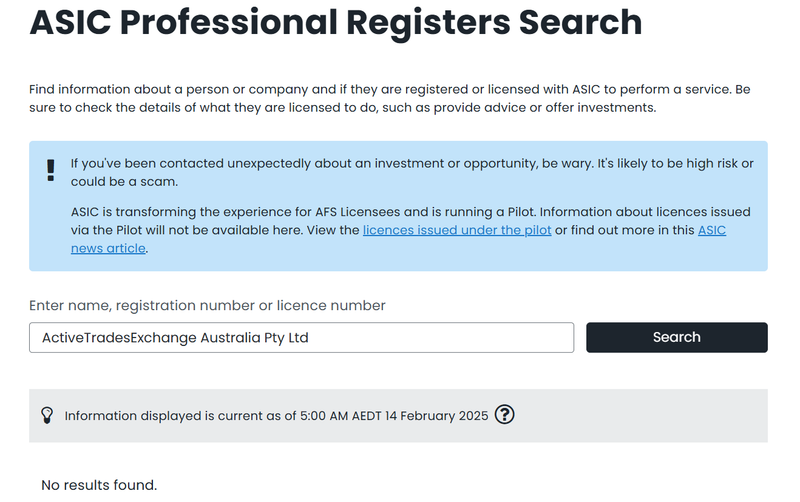 Australian Securities & Investments Commission(ASIC)
