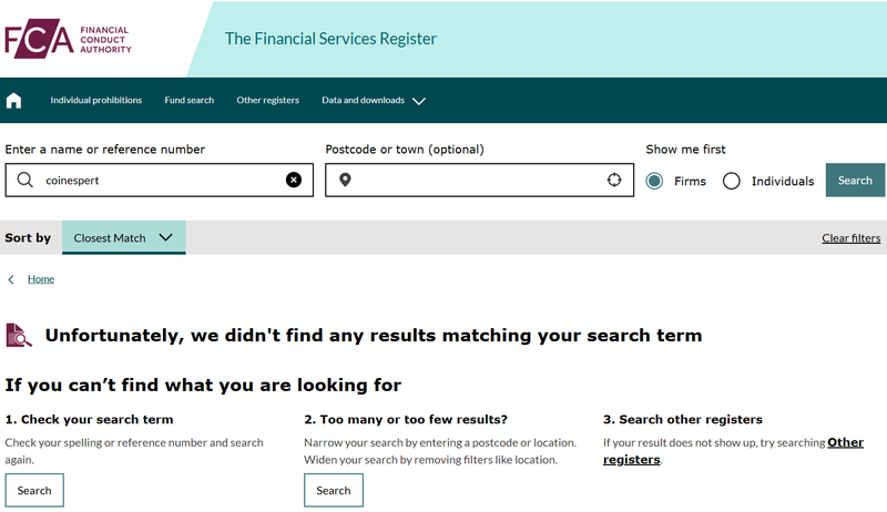 UK Financial Conduct Authority(FCA)