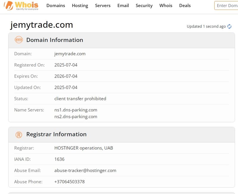 whois