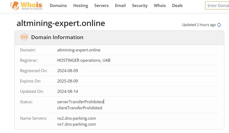 AltMining-Expert register