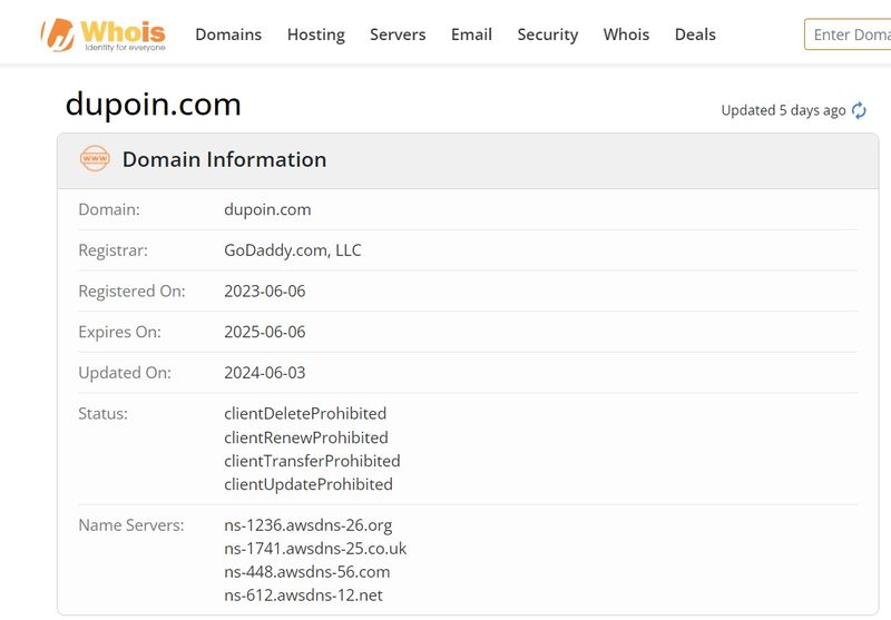 Corporate Background of Dupoin