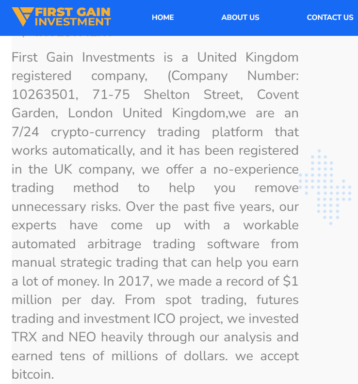 Firstgaininvestments