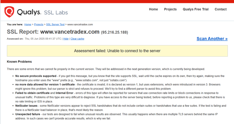 Qualys Query Result