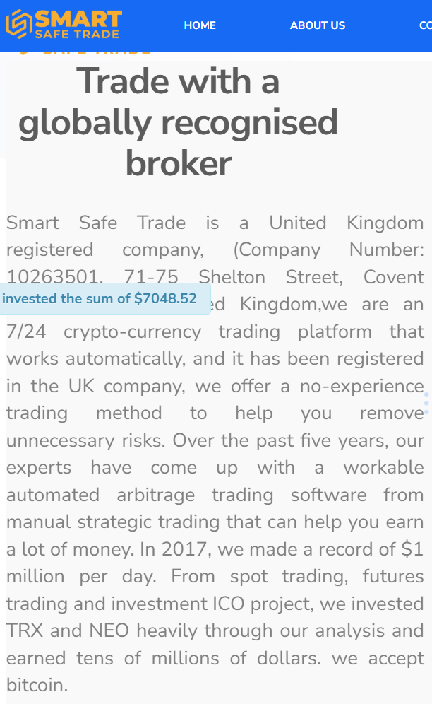 Smartsafetrade