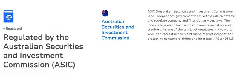 Regulatory Information on the TMGM Official Website