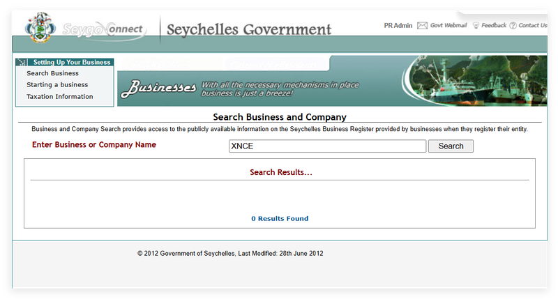 Seychelles Corporate Registry