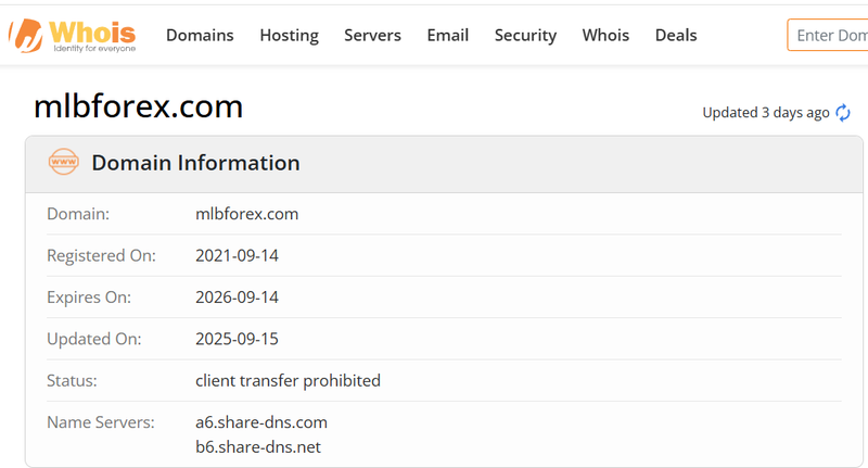 Whois Query Result
