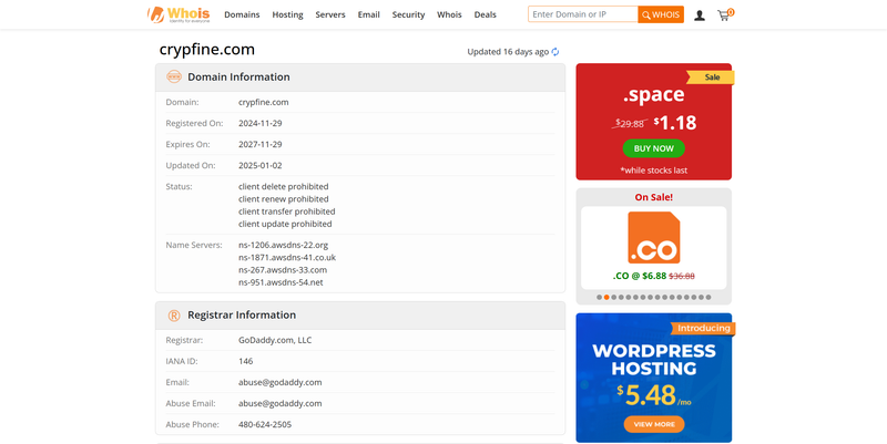 whois