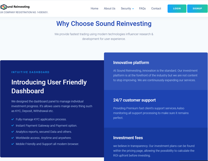 Sound Reinvesting