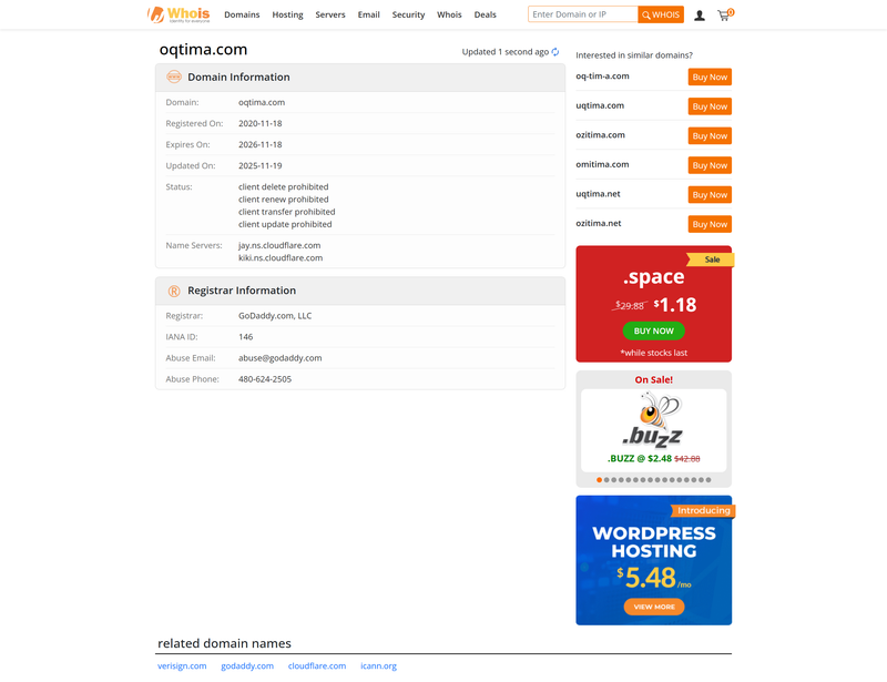 whois