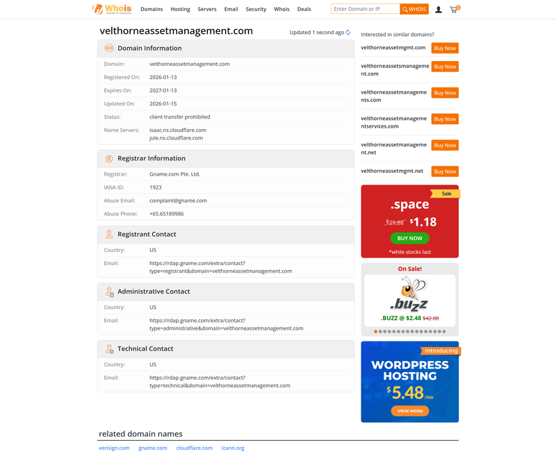 whois