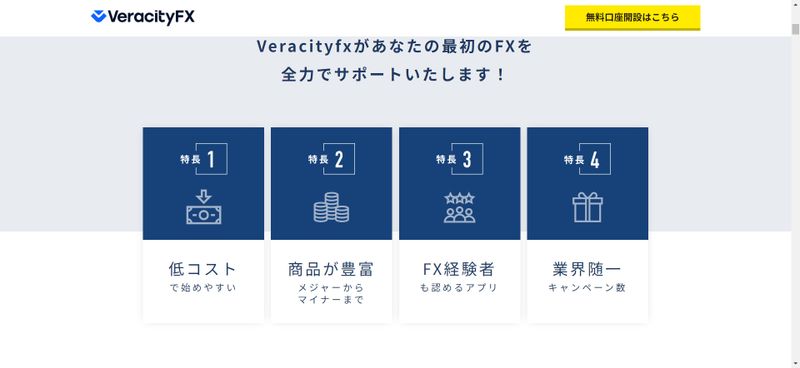 Veracityfx的交易品种