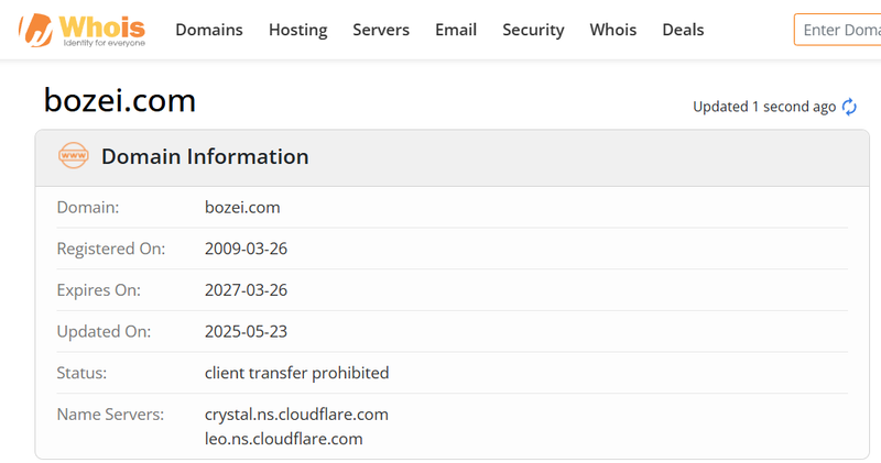 Domain Information