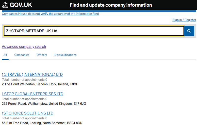 UK Companies House