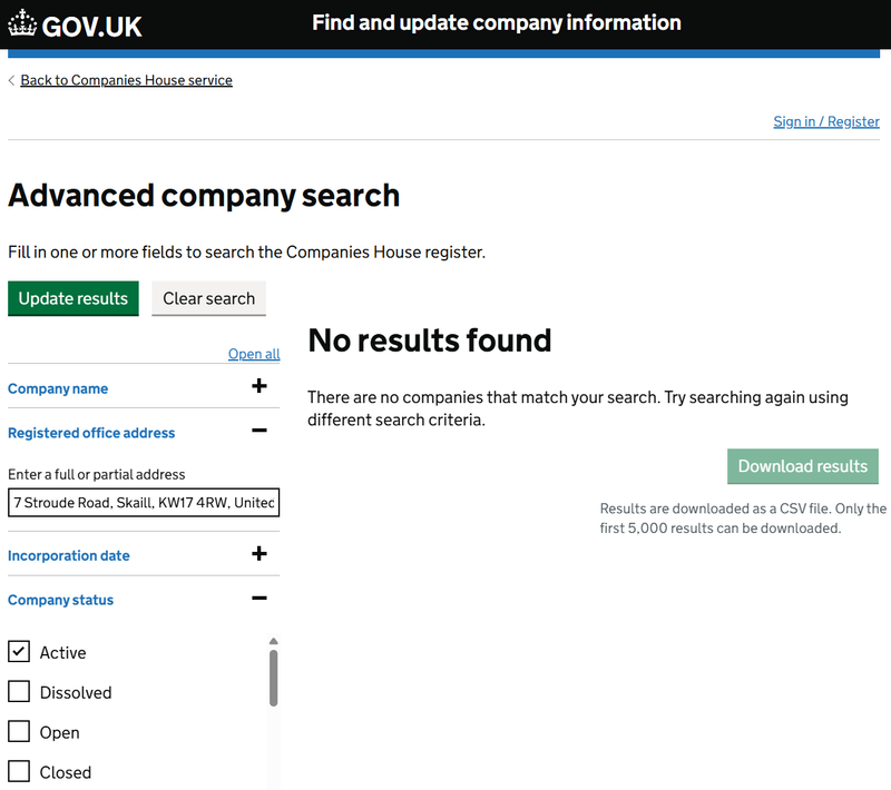 UK Companies House