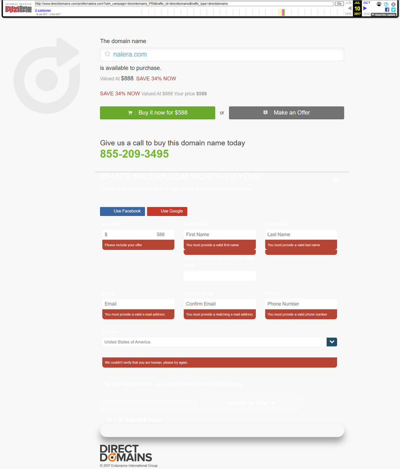 Domain Information and Website History