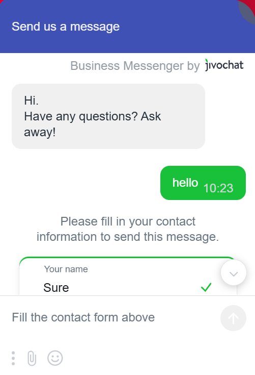 live chat