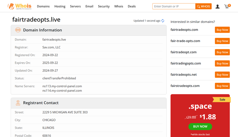 fairtradeopts.live whois