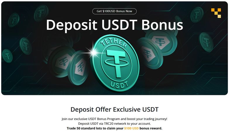 USDT Deposit Bonus