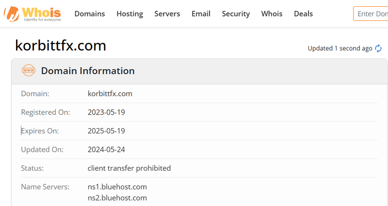 ผลการค้นหา Whois