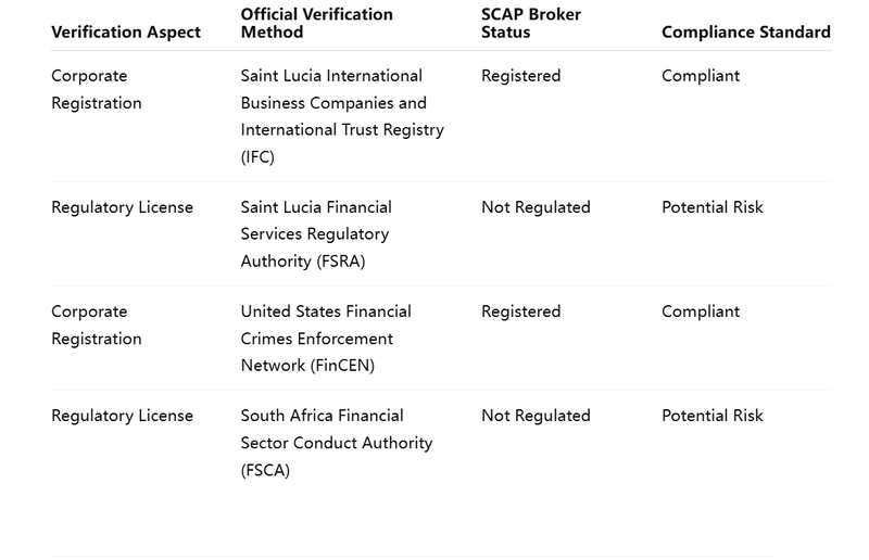 Dual Verification Table