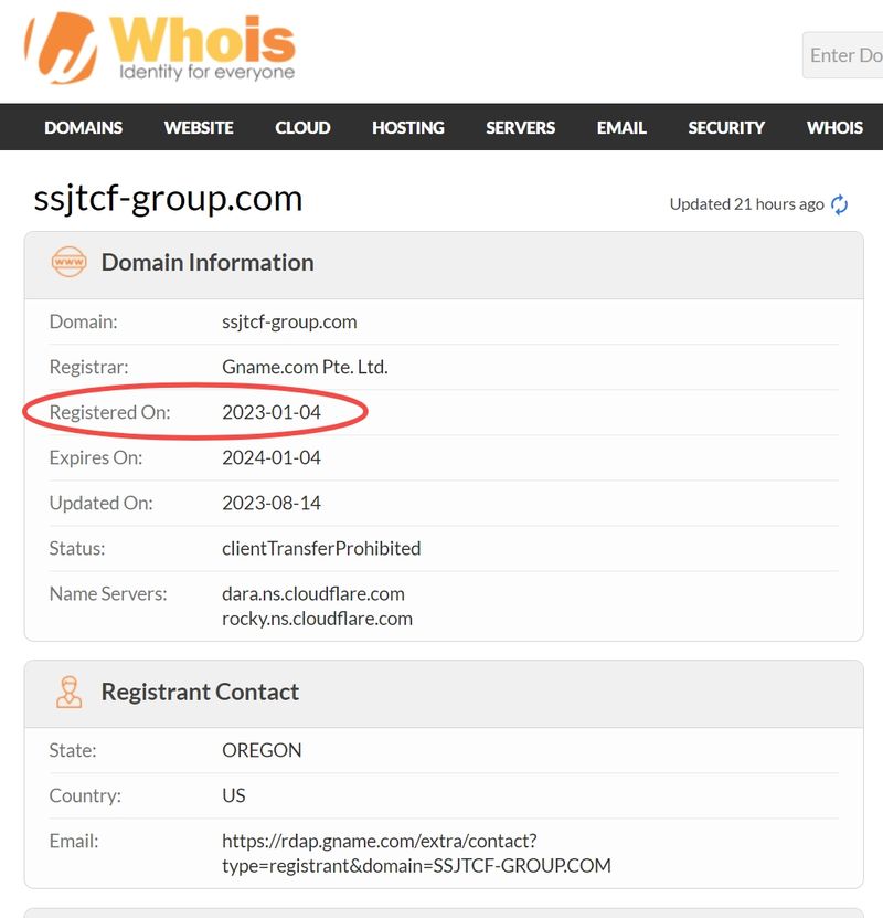 whois