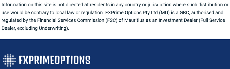 FXPrime Options