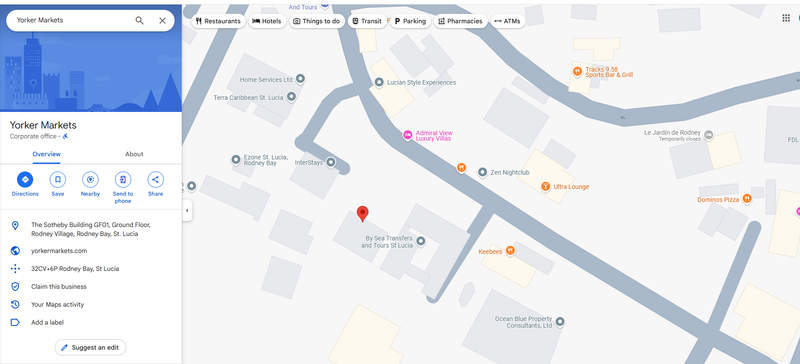 Arbitrage Prime Google Map