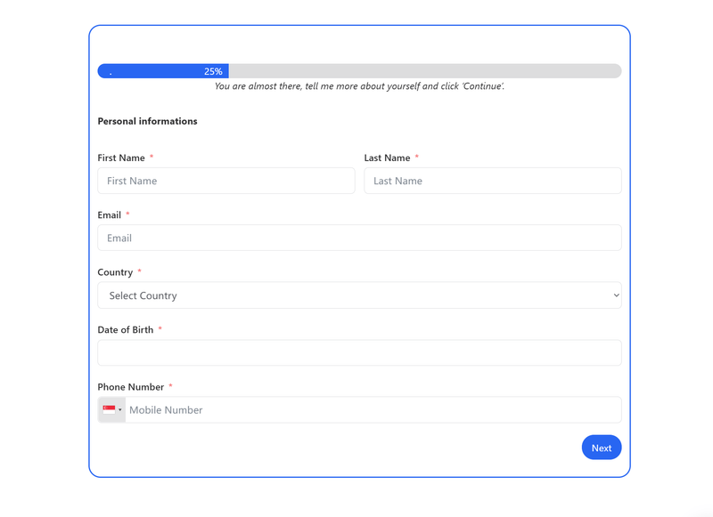 Registration Form