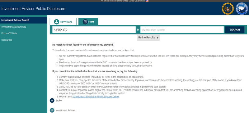Investment Adviser Public Disclosure