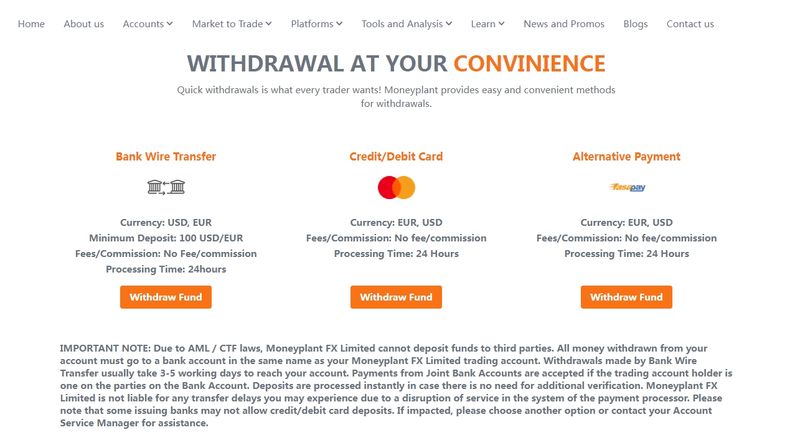withdrawal