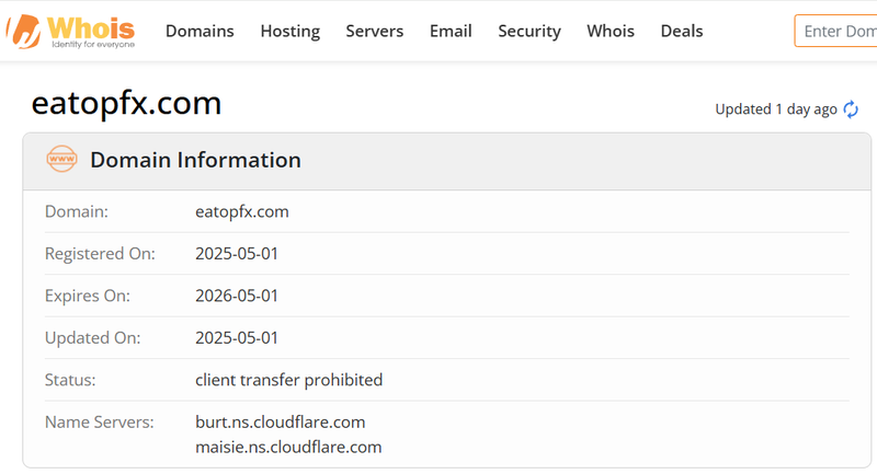 Whois Query Result