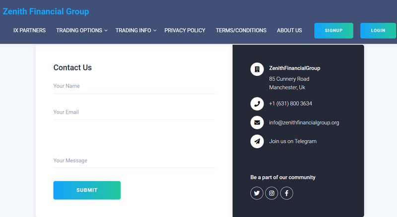 Zenith FinancialGroup Market
