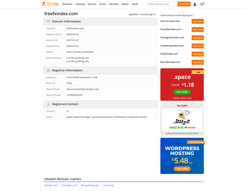 whois