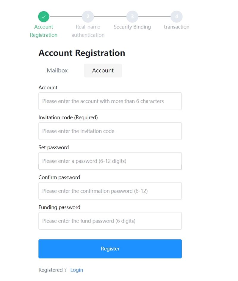 Процесс регистрации аккаунта на CMOTD