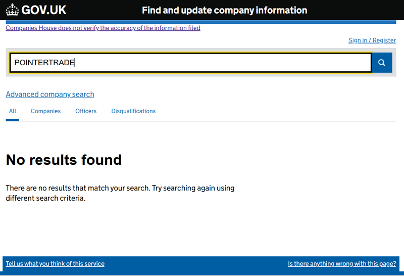 Companies House Query Result