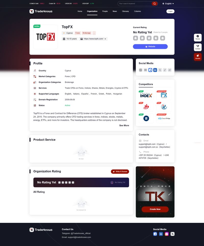 TopFX(英)