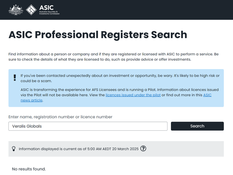 Australian Securities & Investments Commission(ASIC)