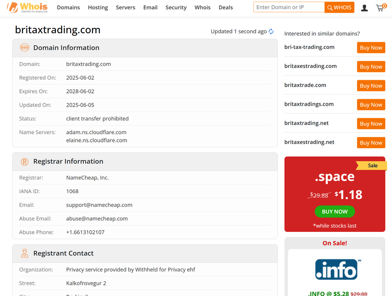 whois