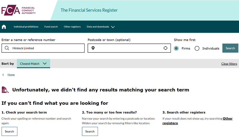 UK Financial Conduct Authority(FCA)